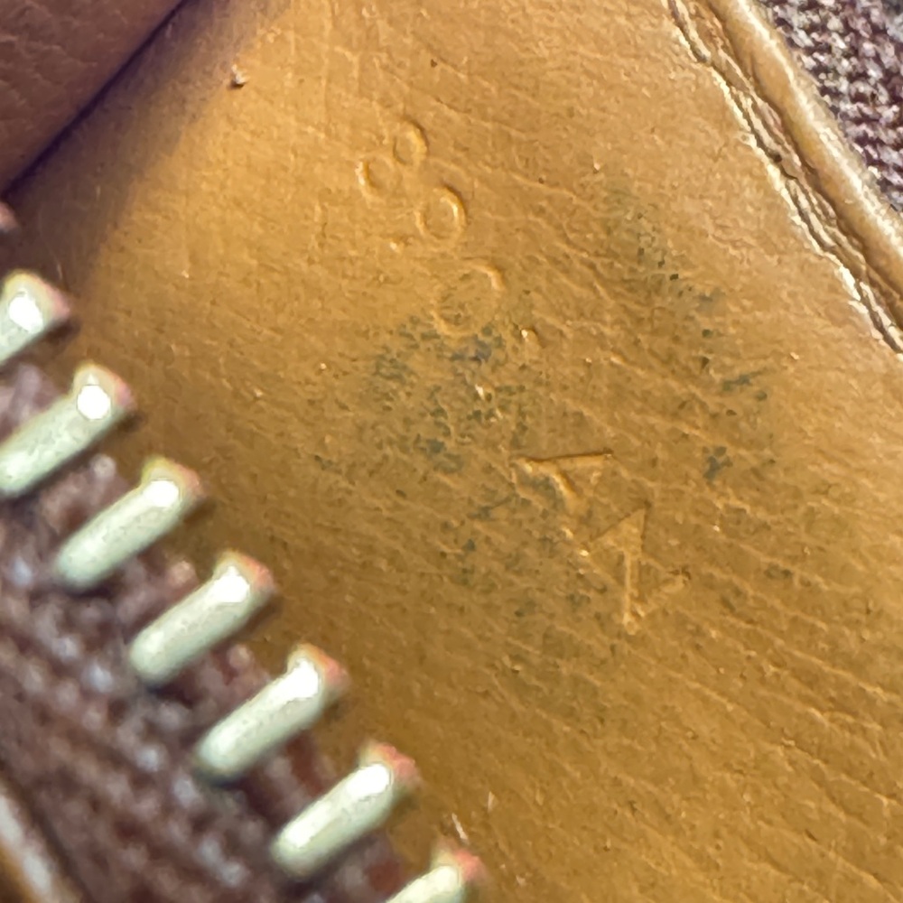 Louis Vuitton Brown and Gold Monogram Wallet - Picture 6 of 14